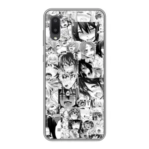 Анімешний чохол для Samsung Galaxy A02 (Ahegao manga)