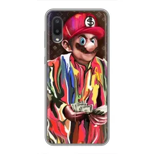 Бренднові Чохли для Samsung Galaxy A02 - (PREMIUMPrint) (Mario LV)