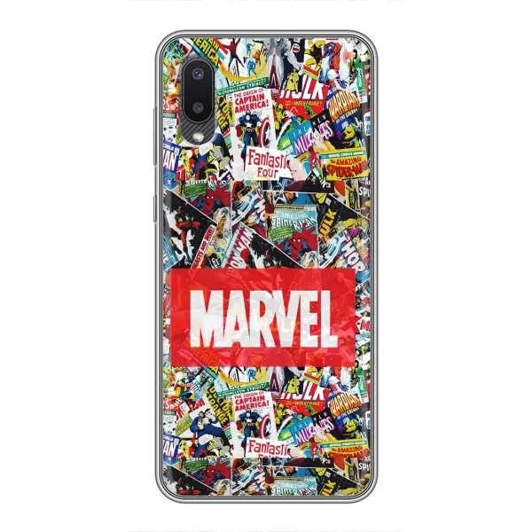 Чохол з принтом «Марвел комікси» для Samsung Galaxy A02