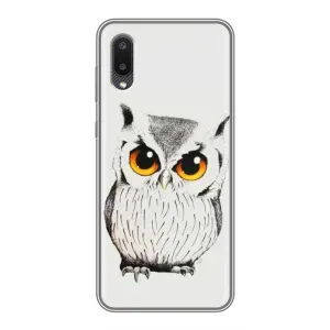 Чохол з пташками на Samsung Galaxy A02 (VPrint) (Мила Сова)