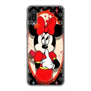 Чехол Disney Mouse Samsung Galaxy A02 (PREMIUMPrint) (Минни Маус ЛВ)