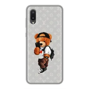 Бренднові Чохли для Samsung Galaxy A02 - (PREMIUMPrint) (Ведмедик Луі)