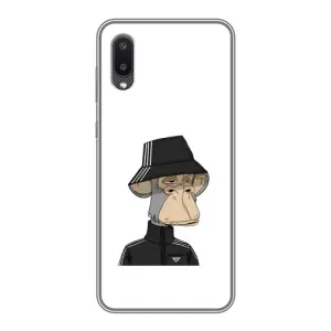 Чехлы с Обезьянами NFT для Samsung Galaxy A02 (AlphaPrint) (обезьяна NFT Adidas)