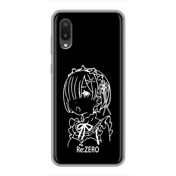 Чехол с принтом «Re: Zero» для Samsung Galaxy A02 Чехол с принтом «Re: Zero» для Samsung Galaxy A02