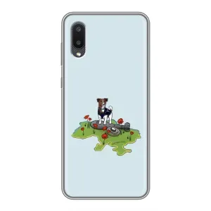 Чохли з картинкою собаки Патрон для Samsung Galaxy A02 (AlphaPrint) (Сапер Пес)