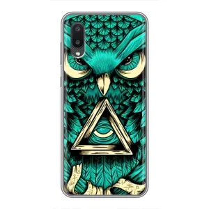 Чохол з пташками на Samsung Galaxy A02 (VPrint) (Сова з оком)