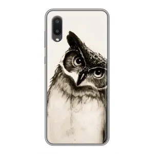 Чохол з пташками на Samsung Galaxy A02 (VPrint) (Сова)