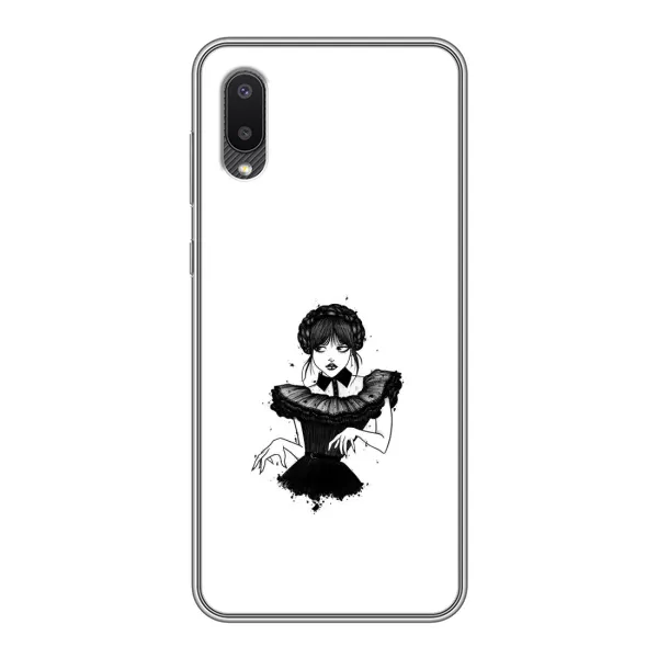 Чехол с принтом «танец Уэнздей» для Samsung Galaxy A02 Чехол с принтом «танец Уэнздей» для Samsung Galaxy A02