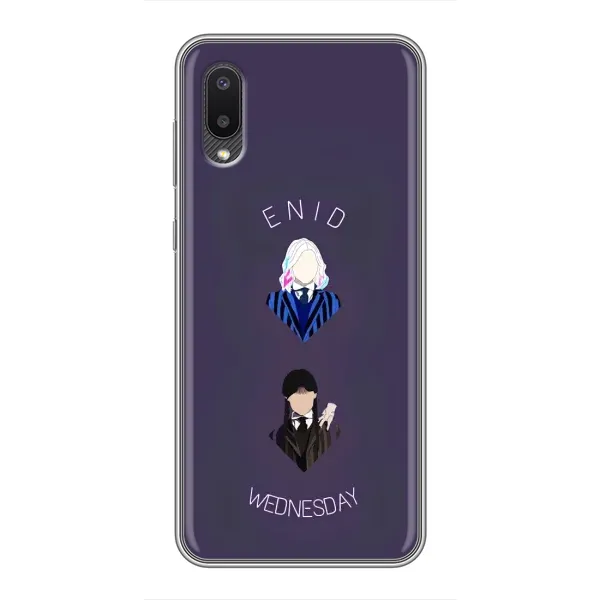 Чехол с принтом «Уэнздей и подруга» для Samsung Galaxy A02 Чехол с принтом «Уэнздей и подруга» для Samsung Galaxy A02