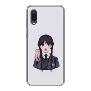 Чохли Венсдей на Samsung Galaxy A02 Уенсдей (AlphaPrint) (Венздей і Річ)