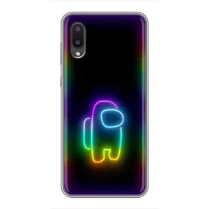 Чохли Амонг Ас для Samsung Galaxy A02 (AlphaPrint) (Яскравий скін)
