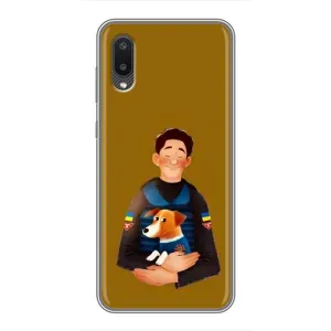 Чохли з картинкою собаки Патрон для Samsung Galaxy A02 (AlphaPrint) (ЗСУ Патрон)