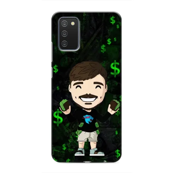 Чохол з принтом «Блогер Beast» для Samsung Galaxy A02s