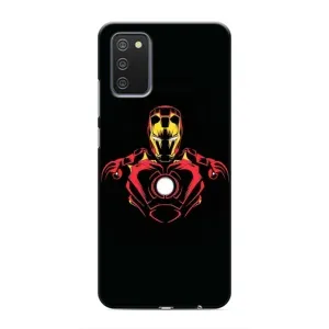 Чохли з героями Марвел Samsung Galaxy A02s (VPrint) (Залізна людина)