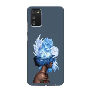 Чехлы (ART) Цветы на Samsung Galaxy A02s (VPrint) (Квіти на голові)