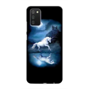 Чохол для Самсунґ Ґелексі А02с - (Єдинорожки - Новинки) (AlphaPrint) (Єдиноріг)