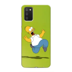 Чjхол з Сімпсонами для Samsung Galaxy A02s (VPrint) (Гомер Сімпсон)