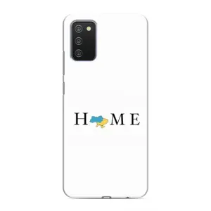 Чохол для Патріота України Samsung Galaxy A02s - (AlphaPrint) (Home)