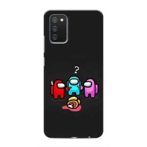 Чехол Амонг Ас для Samsung Galaxy A02s (AlphaPrint) (Импостер)