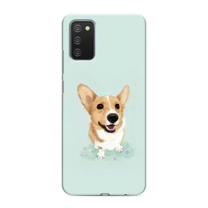 Чохли з собаками для Samsung Galaxy A02s (VPrint) (Коргі)