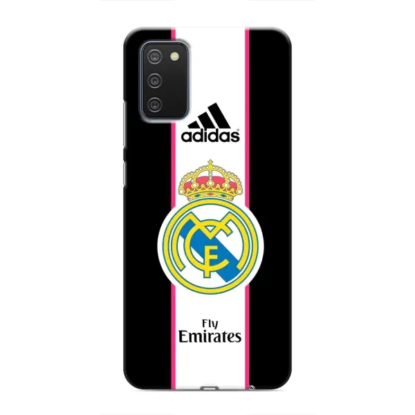 Чохол з принтом «Лого Real Madrid» для Samsung Galaxy A02s