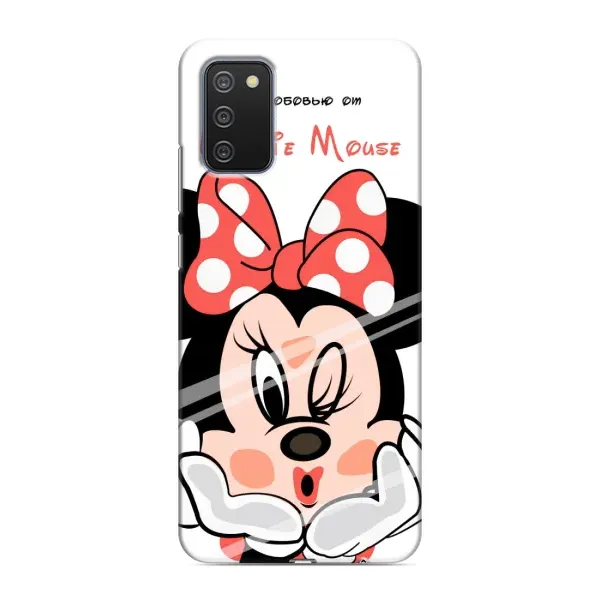 Чехол с принтом «Маус Минни» для Samsung Galaxy A02s