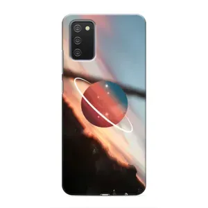 Космічні Чохли для Самсунґ Ґелексі А02с (VPrint) (Сатурн)