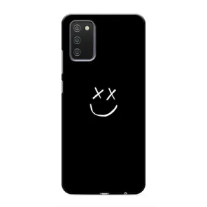 Чохол для Самсунґ Ґелексі А02с - (AlphaPrint) з принтом (ТОП продажів) (Смайл)