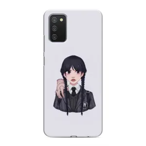 Чохли Венсдей на Samsung Galaxy A02s Уенсдей (AlphaPrint) (Венздей і Річ)