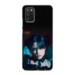 Чохли Венсдей на Samsung Galaxy A02s Уенсдей (AlphaPrint) (погляд Венздей)