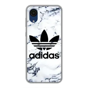 Чохли Адидас для Samsung Galaxy A03 Core (AlphaPrint) (Адідас на мраморі)