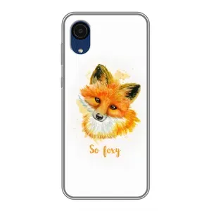 Чохли з картинкою Лисичка для Samsung Galaxy A03 Core (VPrint) (Дівчинка Лиса)