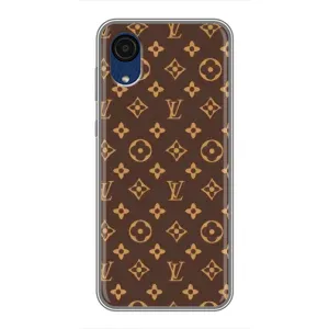 Чохли Луі Вітон для Samsung Galaxy A03 Core (AlphaPrint - LOUIS VUITTON) (фон LOUIS VUITTON)