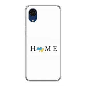 Чехол для Патриота Украины Samsung Galaxy A03 Core - (AlphaPrint) (Home)