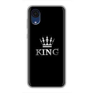 Чохол з Короною Samsung Galaxy A03 Core - (AlphaPrint) (KING)