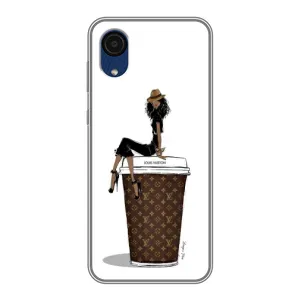 Чохли Луі Вітон для Samsung Galaxy A03 Core (AlphaPrint - LOUIS VUITTON) (кава LOUIS VUITTON)