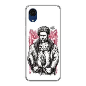 Чехлы для Samsung Galaxy A03 Core с принтом Тараса Шевченко (AlphaPrint) (Козак Шевченко)