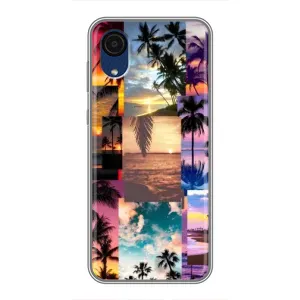 Силіконовий чохол з КАРТИНКАМИ літо для Samsung Galaxy A03 Core (AlphaPrint) (Літня відпустка)