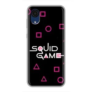 Чохол Гра в кальмара для Samsung Galaxy A03 Core (Патерн Гра кальмара)