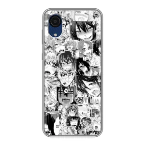 Анімешний чохол для Samsung Galaxy A03 Core (Ahegao manga)