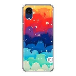 Чохол на Samsung Galaxy A03 Core з Котиками (VPrint) (Mew)