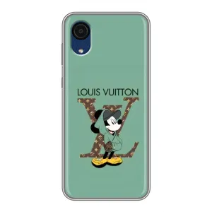Чохли Луі Вітон для Samsung Galaxy A03 Core (AlphaPrint - LOUIS VUITTON) (Міккі Маус LV)