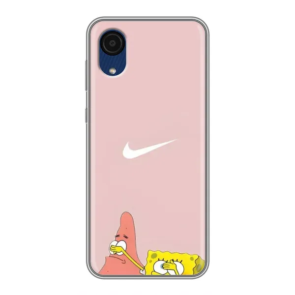 Чехол с принтом «Патрик и Губка» для Samsung Galaxy A03 Core Чехол с принтом «Патрик и Губка» для Samsung Galaxy A03 Core