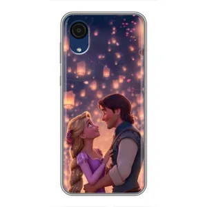 Чохол Рапунцель для Samsung Galaxy A03 Core (Принцеса та принц)