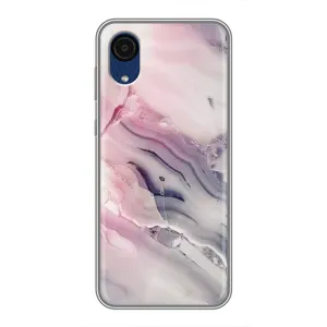 Мраморний чехол на Samsung Galaxy A03 Core (VPrint) (Пурпурний Мрамор)