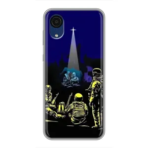 Різдвяні, Святкові Чохли для Samsung Galaxy A03 Core (Різдво в Україні)