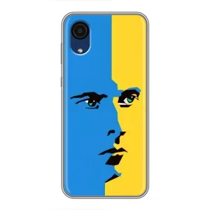 Украинские Чехлы для Samsung Galaxy A03 Core с картинкой УПА (AlphaPrint) (Степан Бандера)