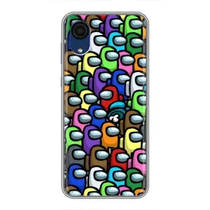 Чехол Амонг Ас для Samsung Galaxy A03 Core (AlphaPrint) (Убит)