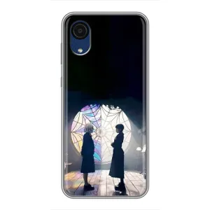 Чохли Венсдей на Samsung Galaxy A03 Core Уенсдей (AlphaPrint) (Венздей та Інід)