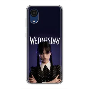 Чохли Венсдей на Samsung Galaxy A03 Core Уенсдей (AlphaPrint) (Wednesday)